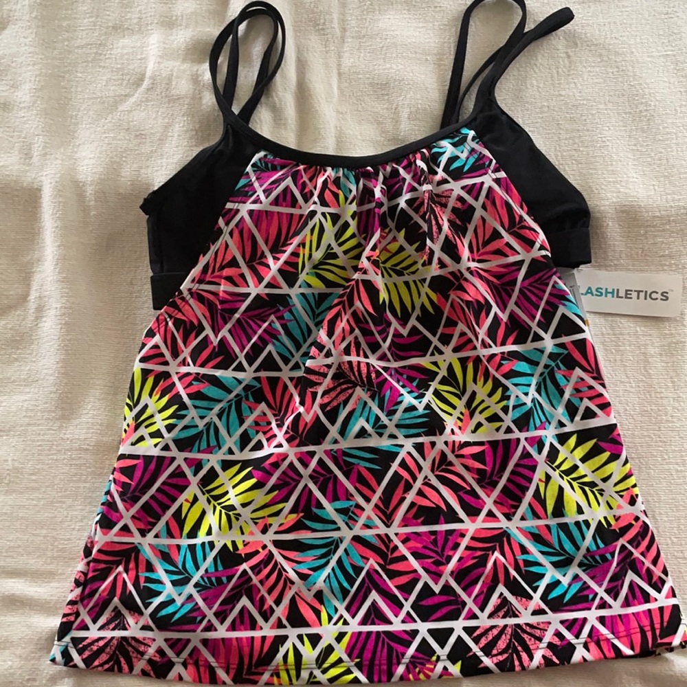 Splashletics tankini top size small